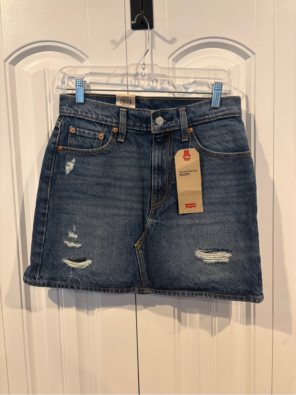 Levi’s Jean deconstructed skirt size 26